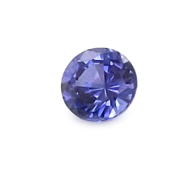 Sri Lanka Royal Blue Round Brilliant Sapphire 0.48 Carats 4.5mm - Image 3