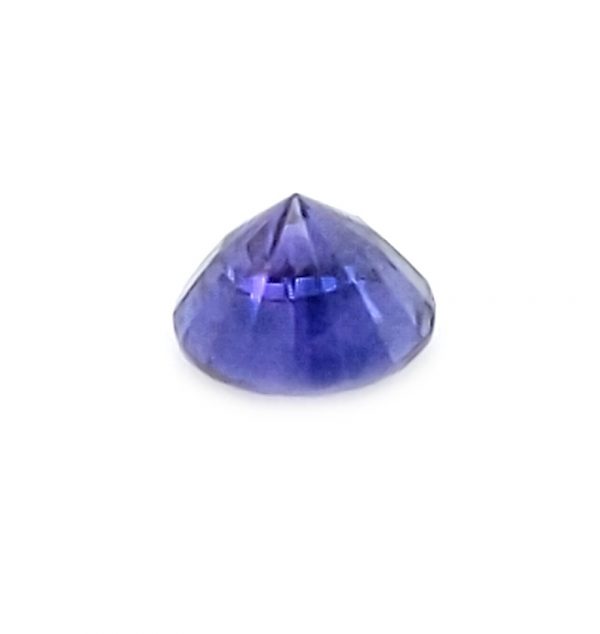 Sri Lanka Royal Blue Round Brilliant Sapphire 0.48 Carats 4.5mm - Image 2