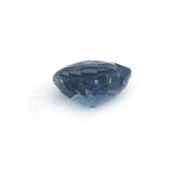 Heart Cut Blue Tanzanian Sapphire 0.63 Carats 5mm - Image 3