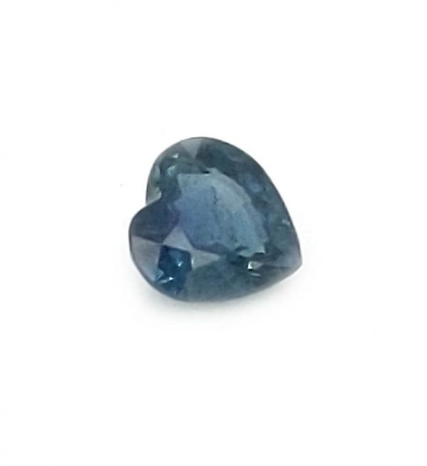 Heart Cut Blue Tanzanian Sapphire 0.63 Carats 5mm - Image 9