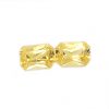 Sri Lanka Sapphire Yellow Emerald Radiant Cut Matched Pair 6.5x4.5mm  1.79 cts - Image 10