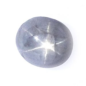 Burma Gray Blue Star Sapphire 4.22 Carats 8.7x7.5x5.8mm