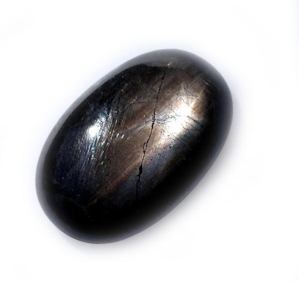 Thai Black Star Sapphire 46.5 Carats 28.2x19.1x7.5mm - Image 3