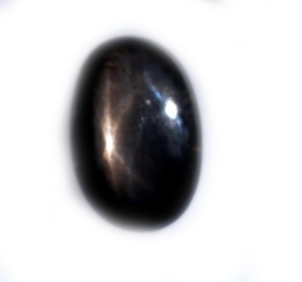 Thai Black Star Sapphire 46.5 Carats 28.2x19.1x7.5mm - Image 5