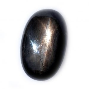 Thai Black Star Sapphire 46.5 Carats 28.2x19.1x7.5mm