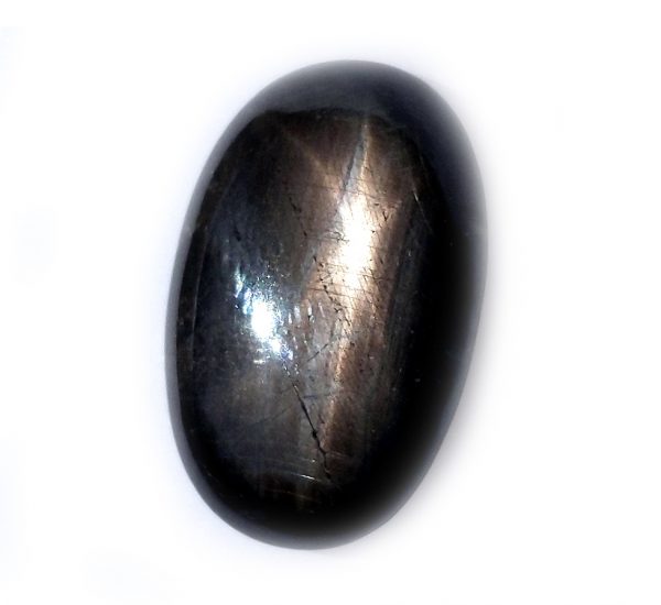 Thai Black Star Sapphire 46.5 Carats 28.2x19.1x7.5mm