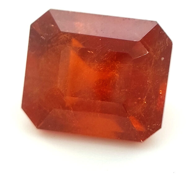 CGL Certified Spessartite Garnet Emerald Cut 9.48 Carats 12.1 x 10.2 x 7.7 mm - Image 8