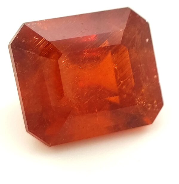 CGL Certified Spessartite Garnet Emerald Cut 9.48 Carats 12.1 x 10.2 x 7.7 mm - Image 7