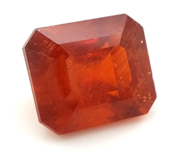 CGL Certified Spessartite Garnet Emerald Cut 9.48 Carats 12.1 x 10.2 x 7.7 mm - Image 6