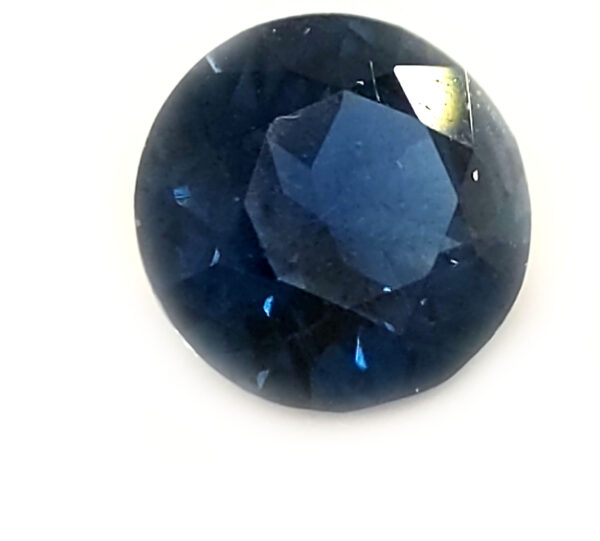 Round Blue Sri Lanka Sapphire5mm and 0.55 total carat weight