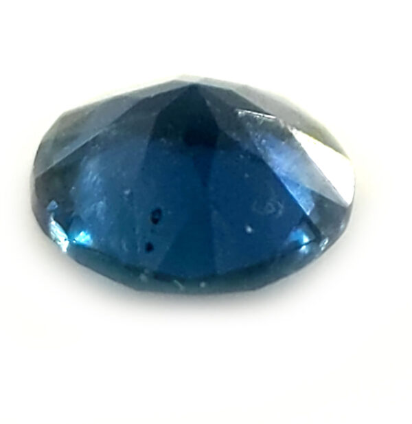 Round Blue Sri Lanka Sapphire5mm and 0.55 total carat weight - Image 5