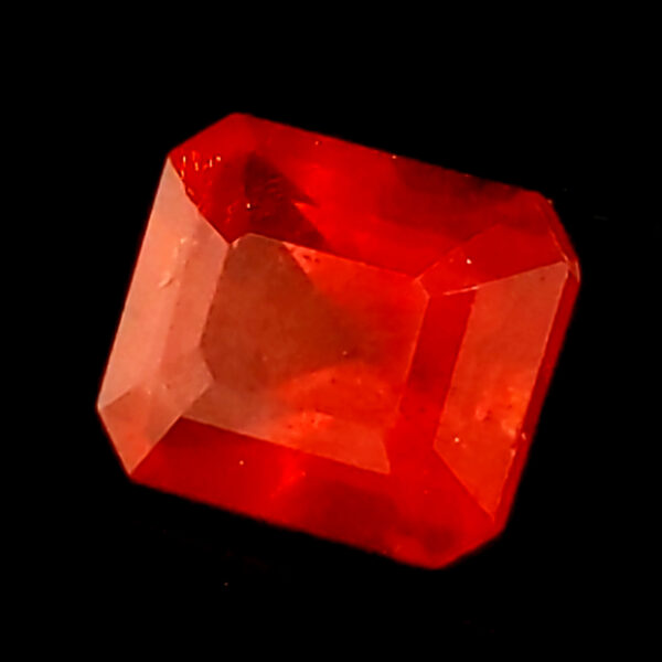 CGL Certified Spessartite Garnet Emerald Cut 9.48 Carats 12.1 x 10.2 x 7.7 mm