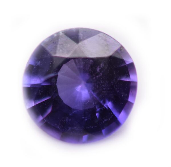 Purple Sri Lanka Round Sapphire 0.83 Carats 5.8x5.8x3.3mm - Image 2
