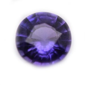 Purple Sri Lanka Round Sapphire 0.83 Carats 5.8x5.8x3.3mm