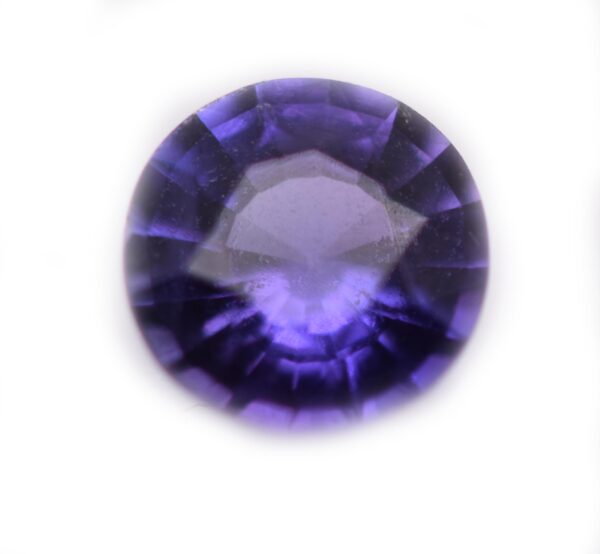 Purple Sri Lanka Round Sapphire 0.83 Carats 5.8x5.8x3.3mm