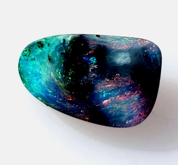 Australian Boulder Opal  7.26 Carats 16.5x10.3mm 100% Solid - Image 4