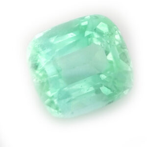 Certified Seafoam Green Unheated Tourmaline 2.43 carats 8.3x7.3x5.5mm
