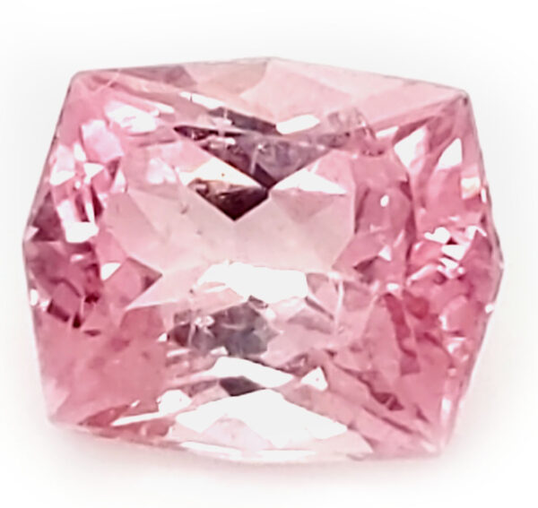 Certified Purple Pink Unheated Tourmaline 3.50 carats 9.99x8.36x6.2mm