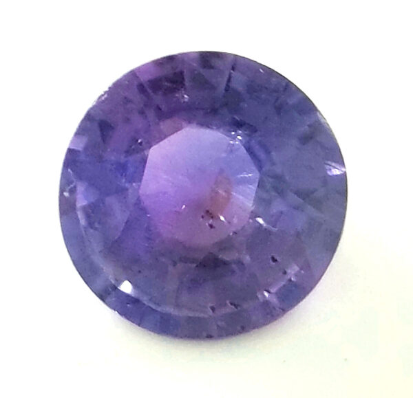 Purple Sri Lanka Round Sapphire 0.98 Carats 6.4x6.4x3.2mm - Image 3