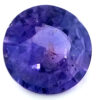 Purple Sri Lanka Round Sapphire 0.98 Carats 6.4x6.4x3.2mm - Image 5