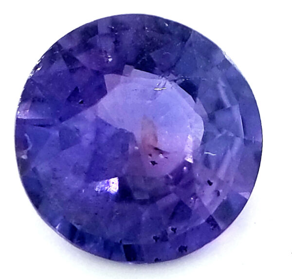 Purple Sri Lanka Round Sapphire 0.98 Carats 6.4x6.4x3.2mm - Image 5