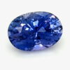 CGL Certified Unheated Blue Oval Sri Lanka (Ceylon) Sapphire 2.54 carats 9.1x6.3x5.3mm