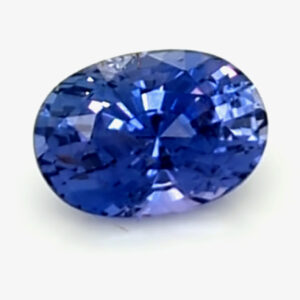 CGL Certified Unheated Blue Oval Sri Lanka (Ceylon) Sapphire 2.54 carats 9.1x6.3x5.3mm