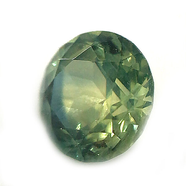 Sri Lanka Round Brilliant Green Sapphire 0.79 Carats 5.5x5.5x3.2mm - Image 6