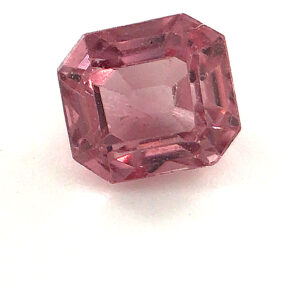 Sri Lanka Pink Emerald Cut Sapphire 0.71 carats 5.6x4.4mm