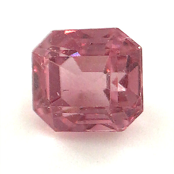 Sri Lanka Pink Emerald Cut Sapphire 0.71 carats 5.6x4.4mm - Image 3