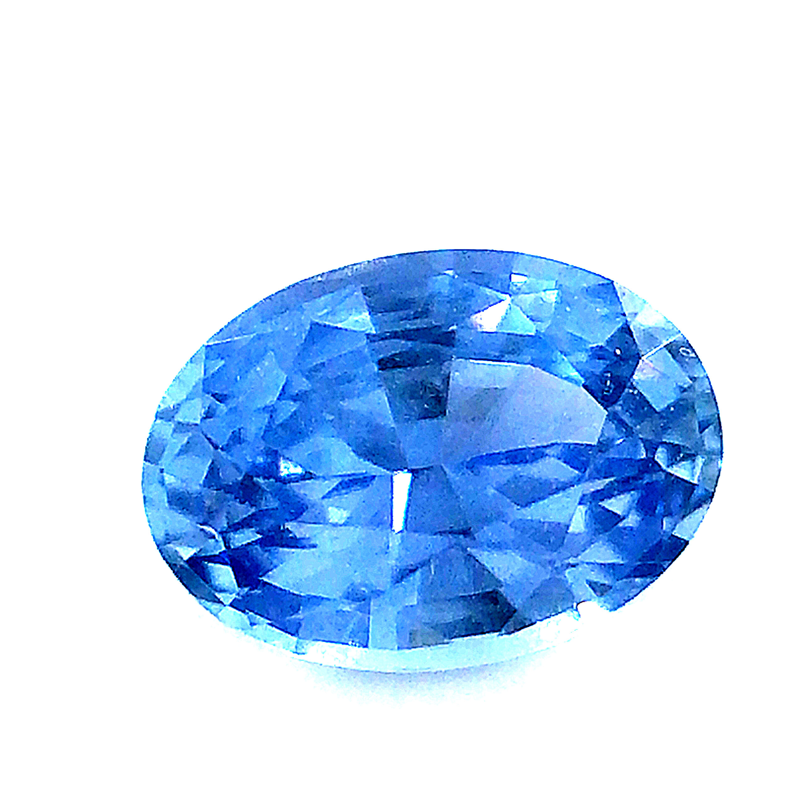 Sri Lanka Blue Oval Cut Sapphire 101 Cts 7x5x35mm Simply Sapphires