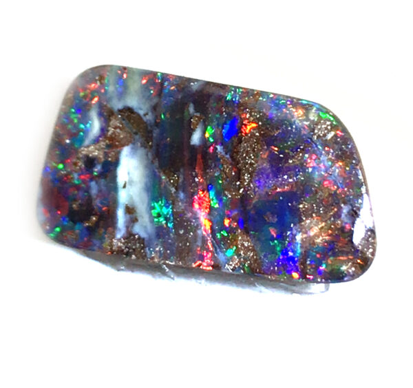 Australian Boulder Opal  12.47 Carats 23.44x12.75x5.26 100% Solid