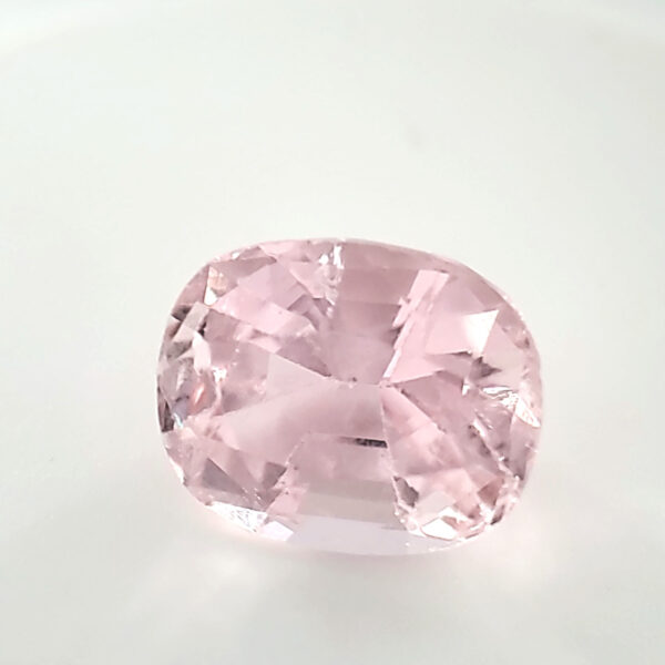 Certified Pink Unheated Tourmaline 3.51 carats 10.45x8.49x6.45mm