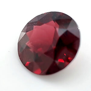 CGL Certified Rhodolite Garnet Round 4.78 Carats 10.9x10.9x5.47mm