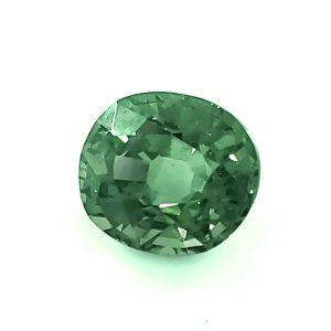 Sri Lanka Oval Green Sapphire 1.63 Carats 7x6.1mm