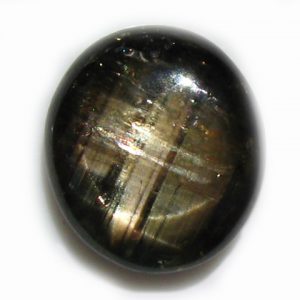 Thai Black  Star Sapphire - 15.48Cts - 17.7x13.1mm