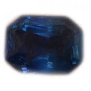 CGL Certified Unheated Blue Emerald Cut Sapphire 2.16 C8.22x6.17x4.32mm