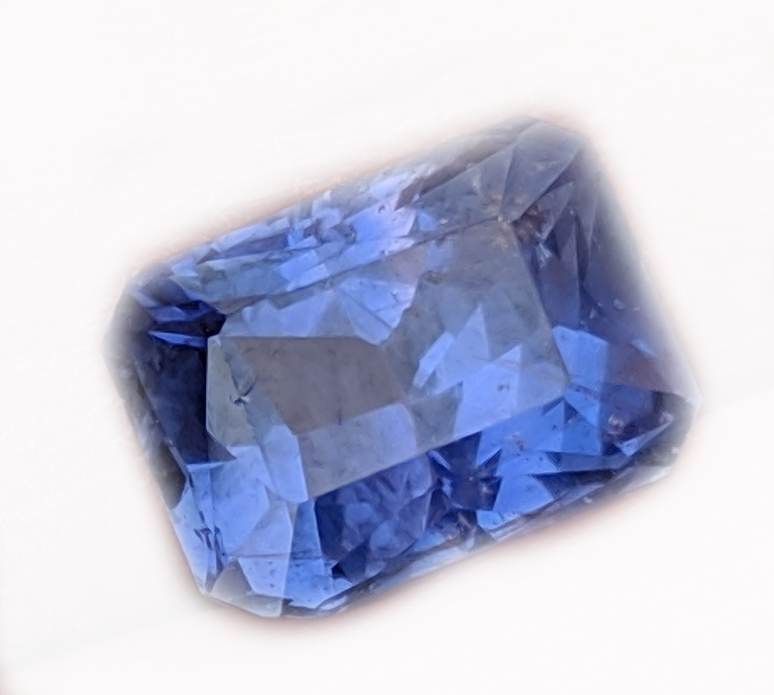 CGL Certified Unheated Emerald Cut Blue Sapphire - 2.52 cts 7.94x5.92x5.04mm