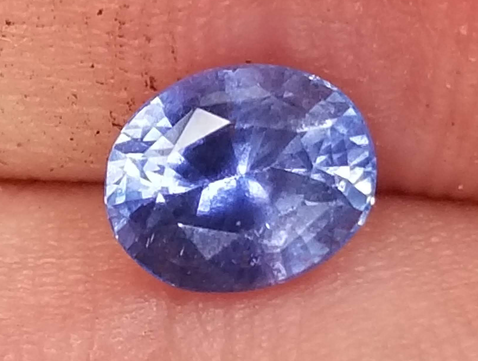Sri Lanka Blue Oval Cut Sapphire 1.14 carat 6.7x5.5x3.7mm