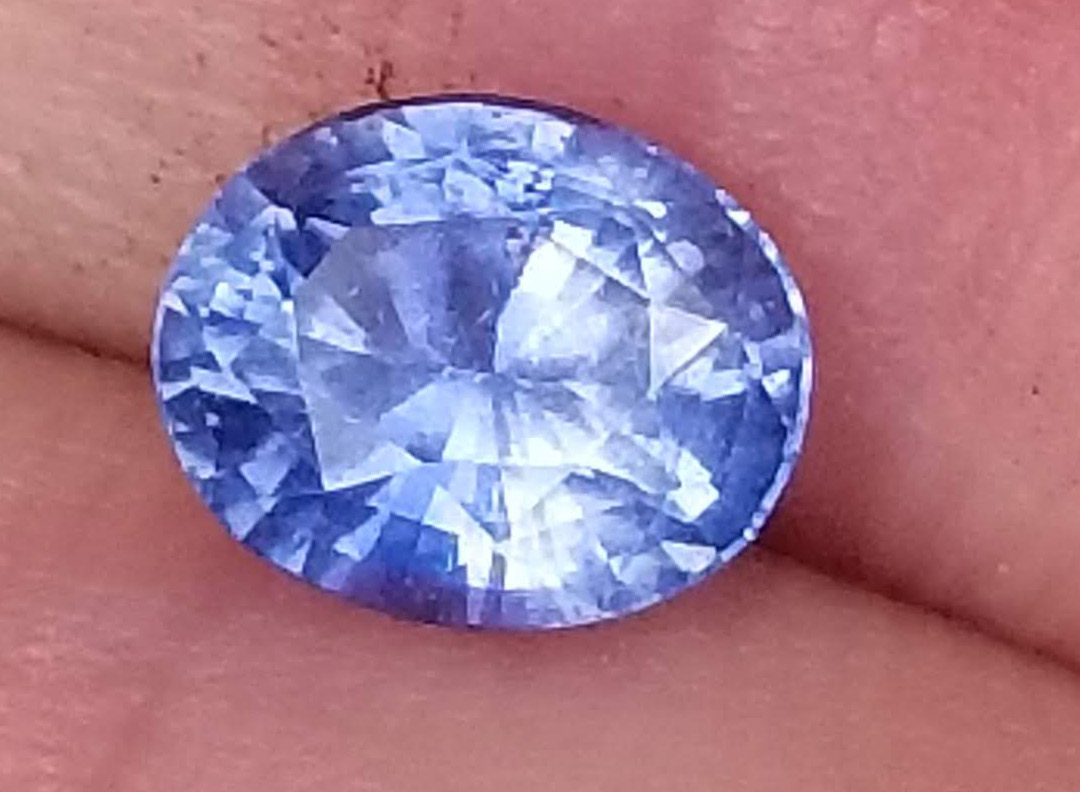 Sri Lanka Blue Oval Cut Sapphire 1.14 carat 6.7x5.5x3.7mm