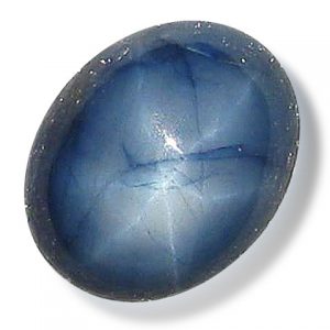 Madagascar Blue Star Sapphire 3.25 carats 9x7.2x4.5mm