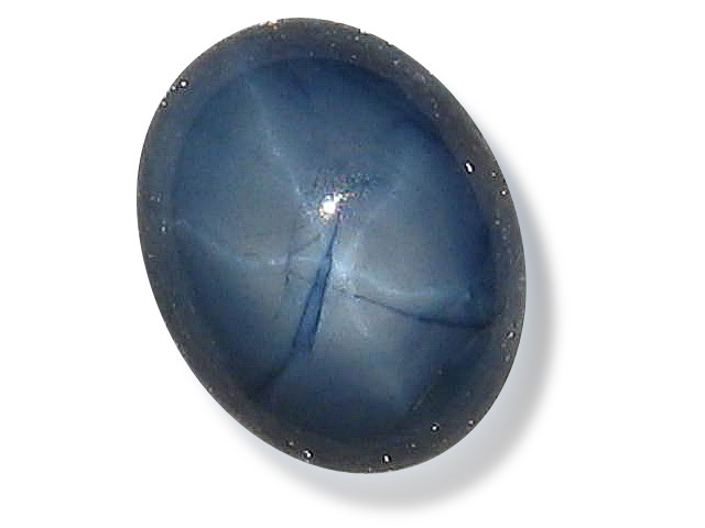 Madagascar Blue Star Sapphire 3.25 carats 9x7.2x4.5mm