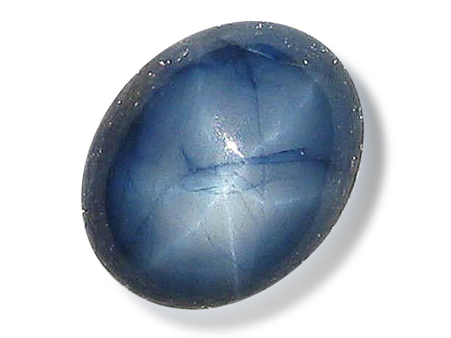 Madagascar Blue Star Sapphire 3.25 carats 9x7.2x4.5mm