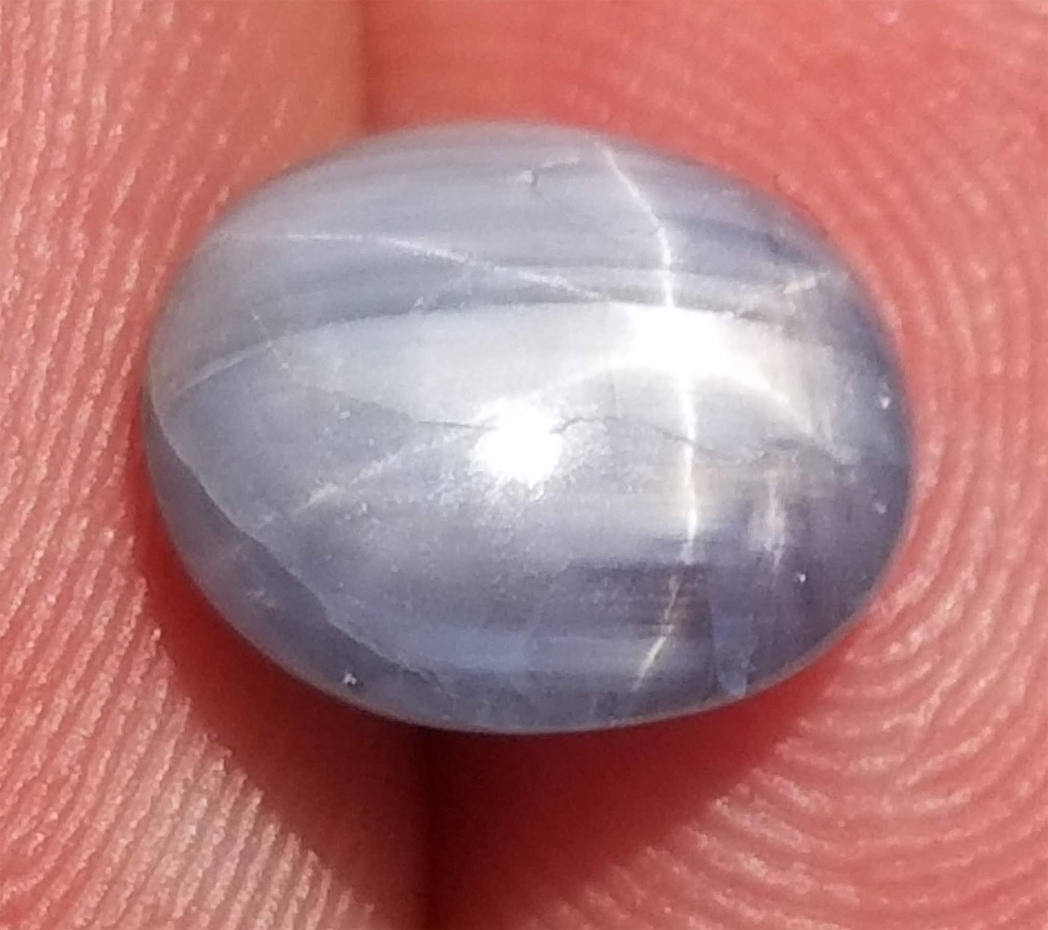 Burma Blue Star Sapphire 3.95 Carats 9.4x8.2x4.4mm