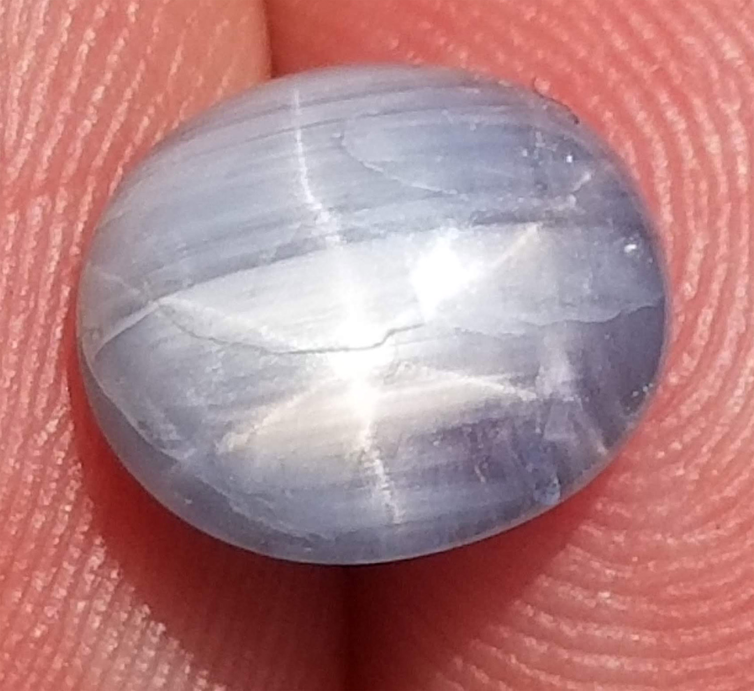 Burma Blue Star Sapphire 3.95 Carats 9.4x8.2x4.4mm
