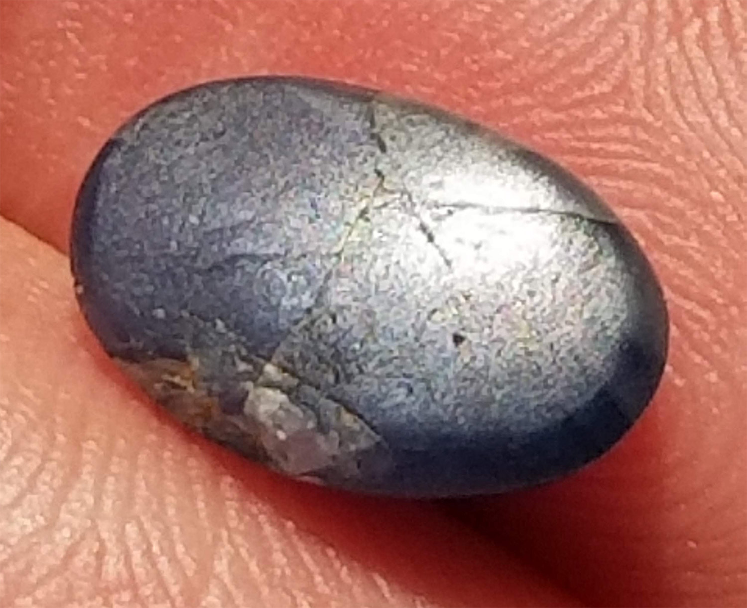 Burma Blue Star Sapphire 4.46 carats 11.2x7.4x5.2mm
