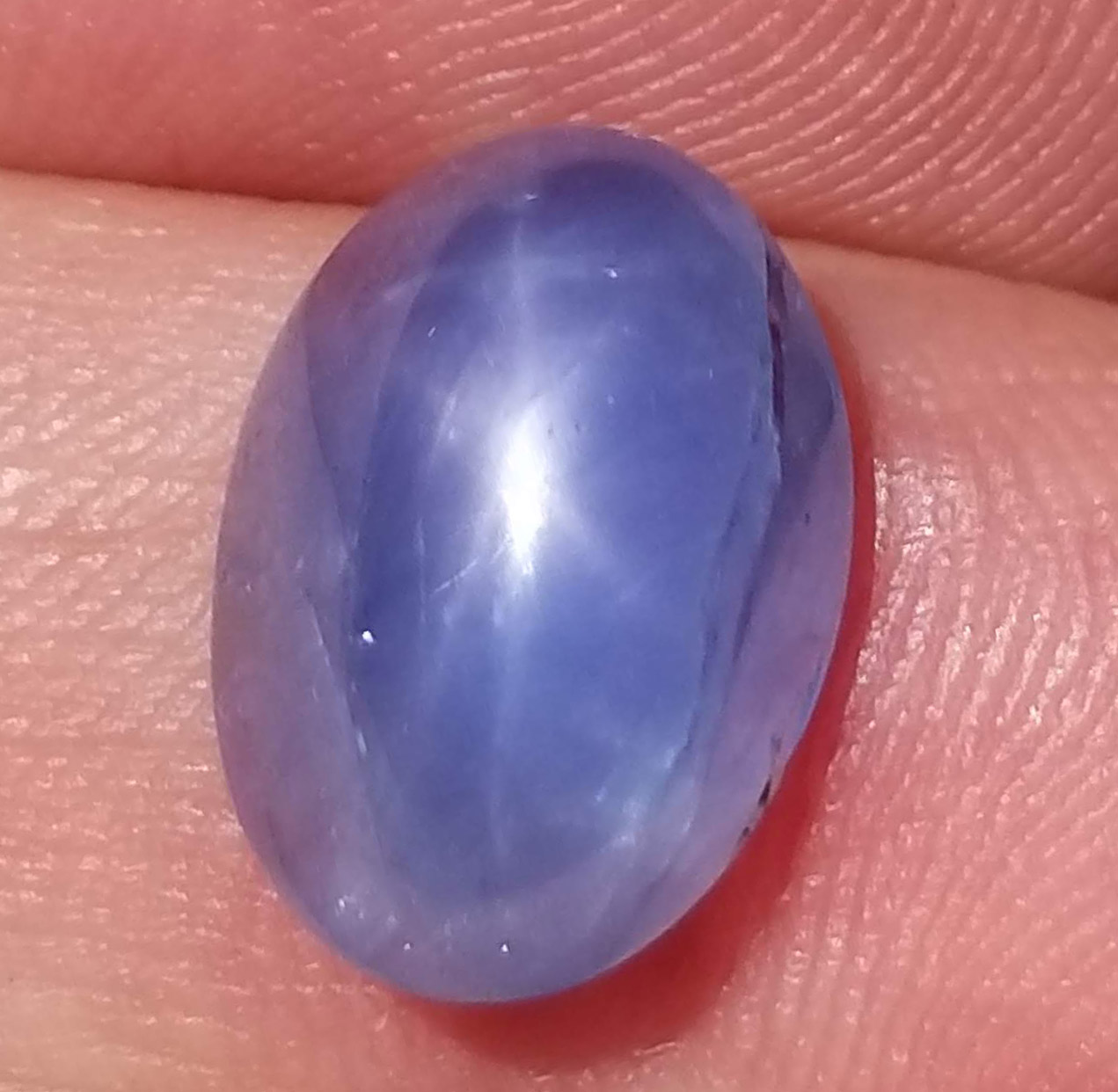 GIA Certified Burma Blue Star Sapphire 7.69 carats 13.6x9.8x5.4mm
