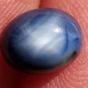 Madagascar Blue Star Sapphire 3..22 carats 8.7x6.7mm special