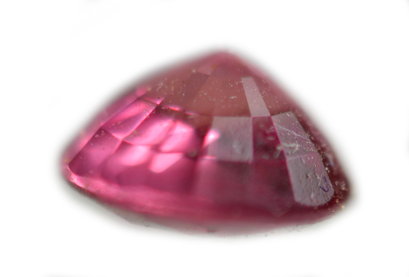 GIC Certified Round Unheated Padparadscha Sapphire 1.14 carats 6.0mm