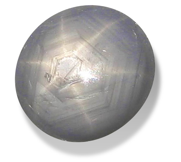 Burma Silver Star Sapphire - 3.29 carats 7.6x6.4x6mm